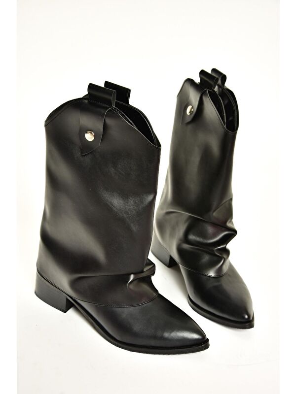 T7239722 Siyah Kadın Bot - Görsel 3