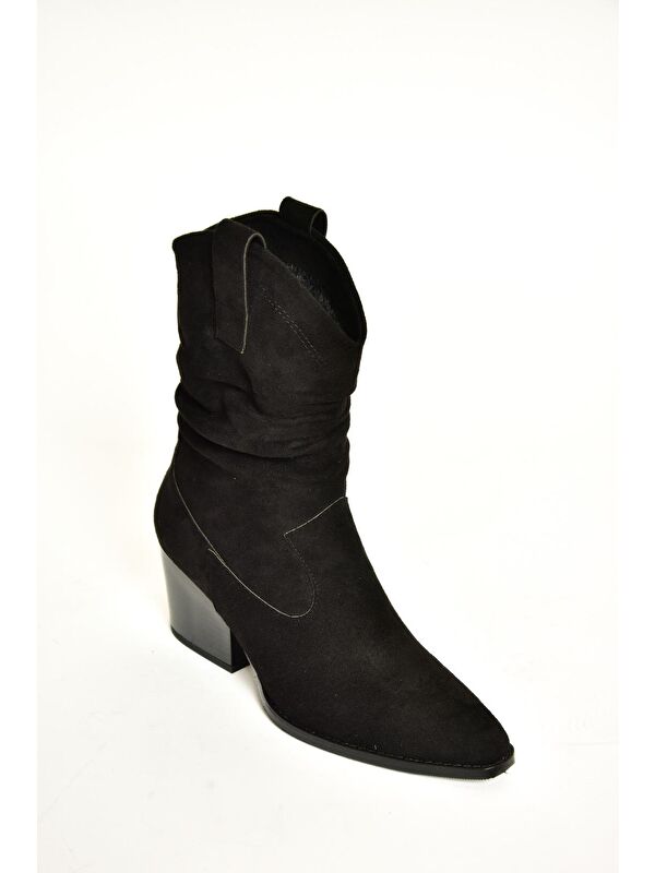 T2967130 Siyah Kadın Bot - Görsel 5