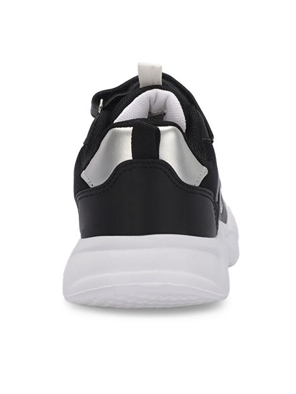 PESO I Erkek Çocuk Cırt Cırtlı Siyah Sneaker - Görsel 5