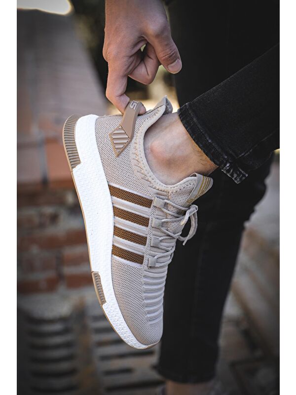 Ald Şerit Detaylı Kalın Taban Erkek Sneaker - Görsel 5