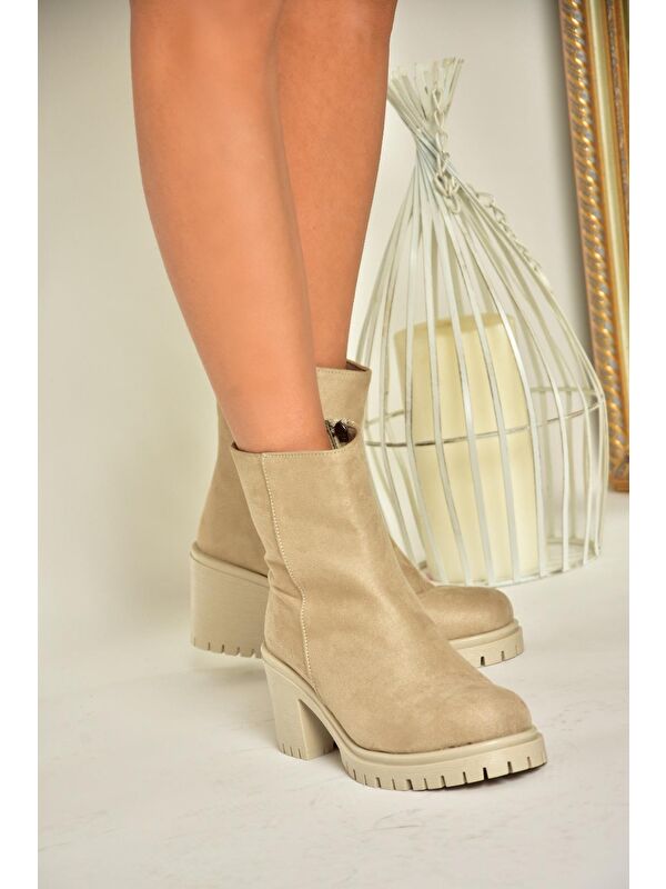 Fox Shoes Kahverengi Fox Shoes Bot T7269111 Kadın