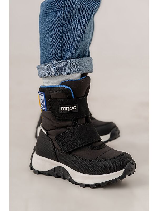 Erkek Çocuk Siyah Su Geçirmez Anatomik Günlük Bot - Görsel 3