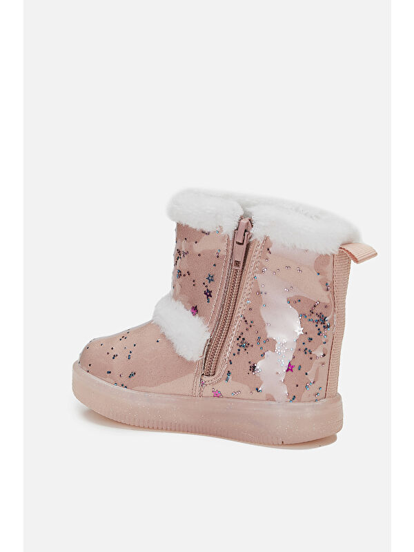 Comet Işıklı Kız Bebek Pudra Bot - Görsel 4