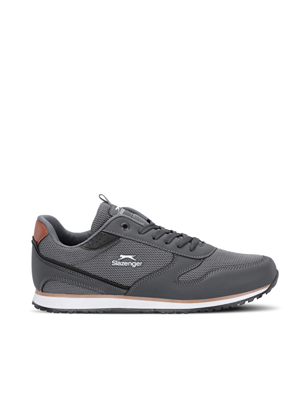 SLAZENGER IRONICS I Erkek Koyu Gri Günlük Spor Ayakkabısı