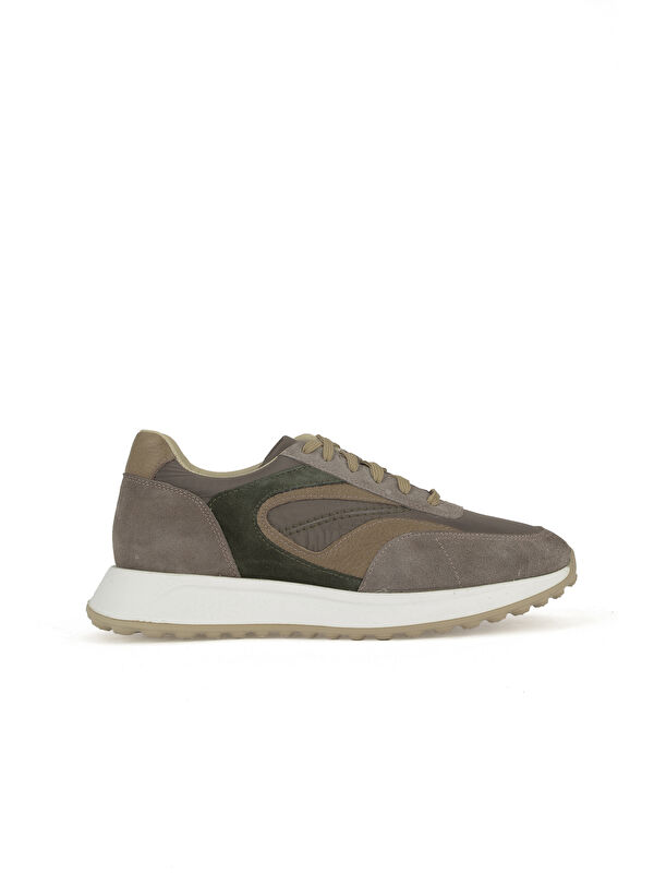 Erkek Hakiki Deri Sneaker 1531026Z313 Taupe - Görsel 2