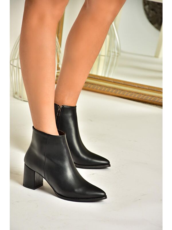 T8201750 Siyah Kadın Bot - Görsel 3