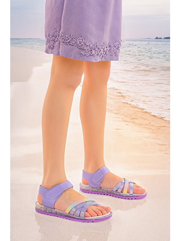 Kız Çocuk Sandalet Arz 2346 - Görsel 4