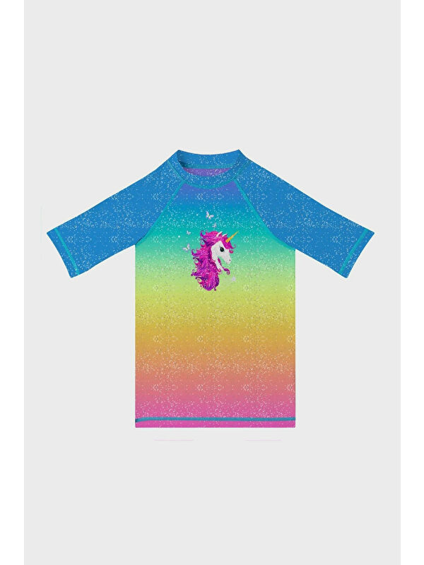 Slipstop Pammy Kolay Kuruyan Uv Korumalı Kız Çocuk T Shirt ST2315000001