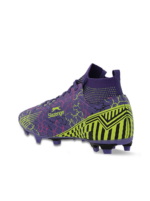 CORNER Unisex Futbol Ayakkabı Mor - Görsel 4