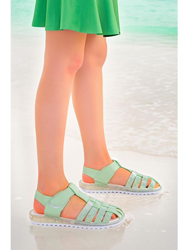 Kız Çocuk Sandalet Arz 2348 - Görsel 4