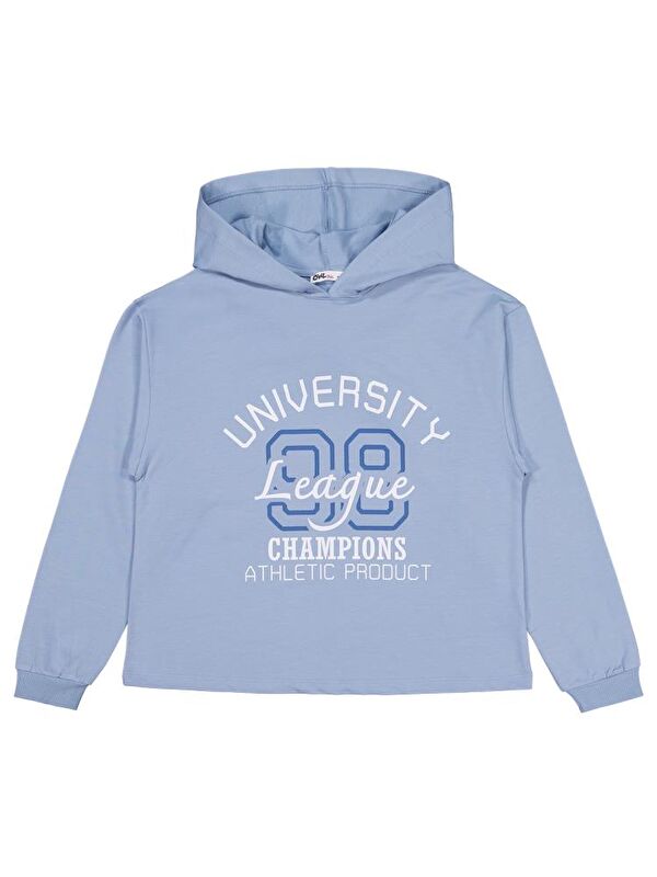Civil Girls Unıversity Baskılı 10-13 Yaş Sweatshirt