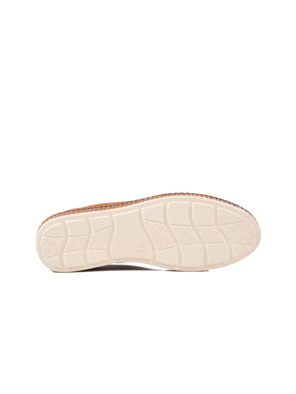 Taba Hakiki Deri Kadın Casual Ayakkabı 231747 Z - Görsel 6