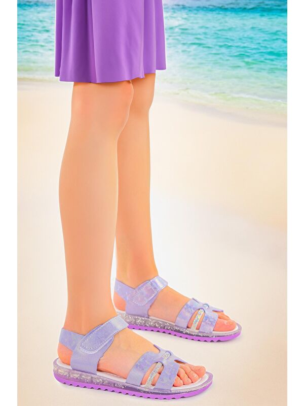 Kız Çocuk Sandalet Arz 2345 - Görsel 4