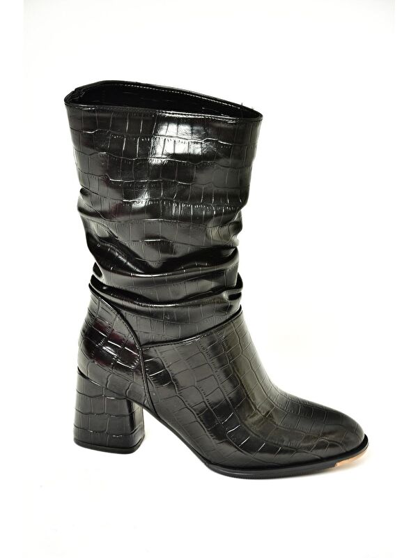 T8482430 Siyah Kadın Bot - Görsel 4