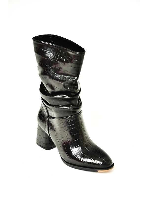 T8482430 Siyah Kadın Bot - Görsel 5