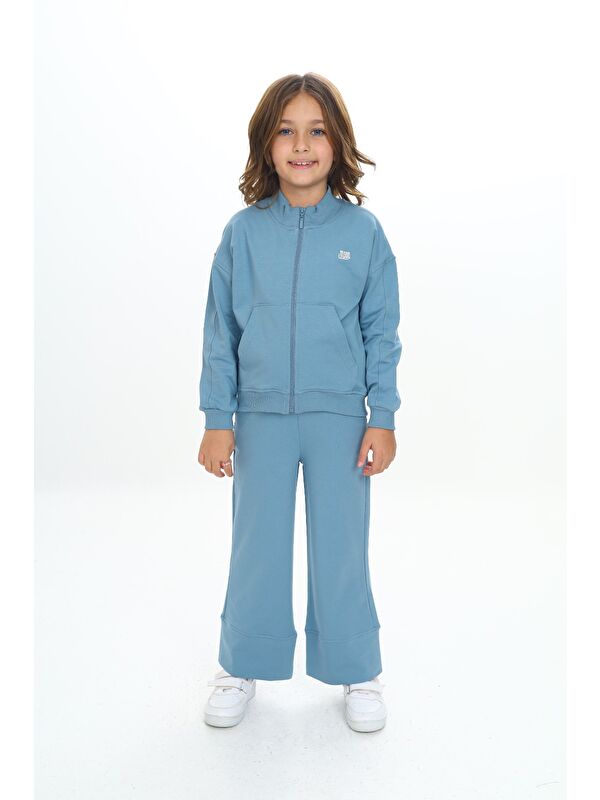 Toontoykids Kız Çocuk Nakışlı Eşofman Takım