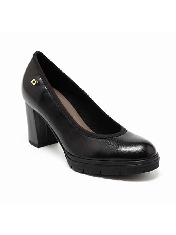 Donna Serena Siyah Donna Serena Stiletto Vitello Kadın Topuklu/ 483700DS 3700DS RY Nero