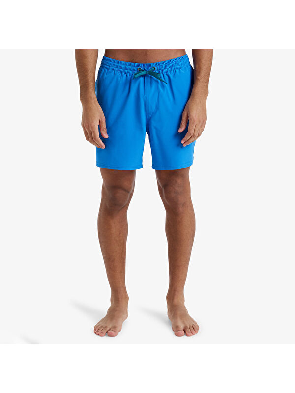 Quiksilver Surfsilk Solid Volley 16 Erkek Mavi Mayoşort