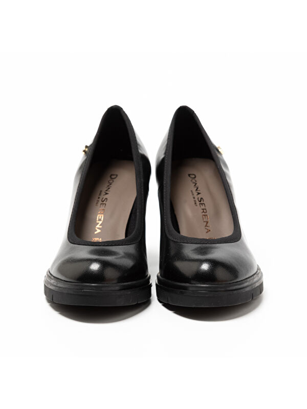 Donna Serena Siyah Donna Serena Stiletto Vitello Kadın Topuklu/ 483700DS 3700DS RY Nero
