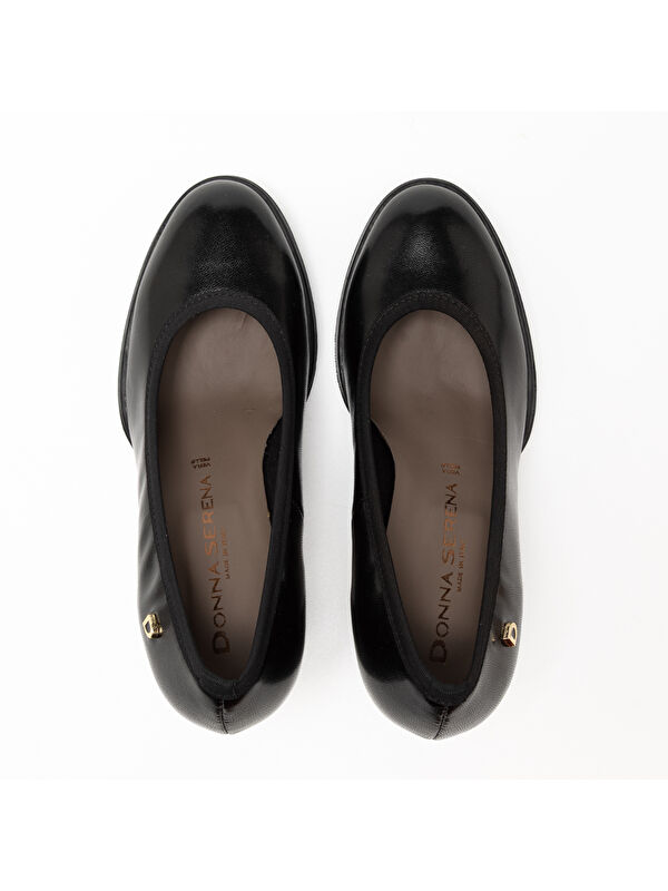 Donna Serena Siyah Donna Serena Stiletto Vitello Kadın Topuklu/ 483700DS 3700DS RY Nero