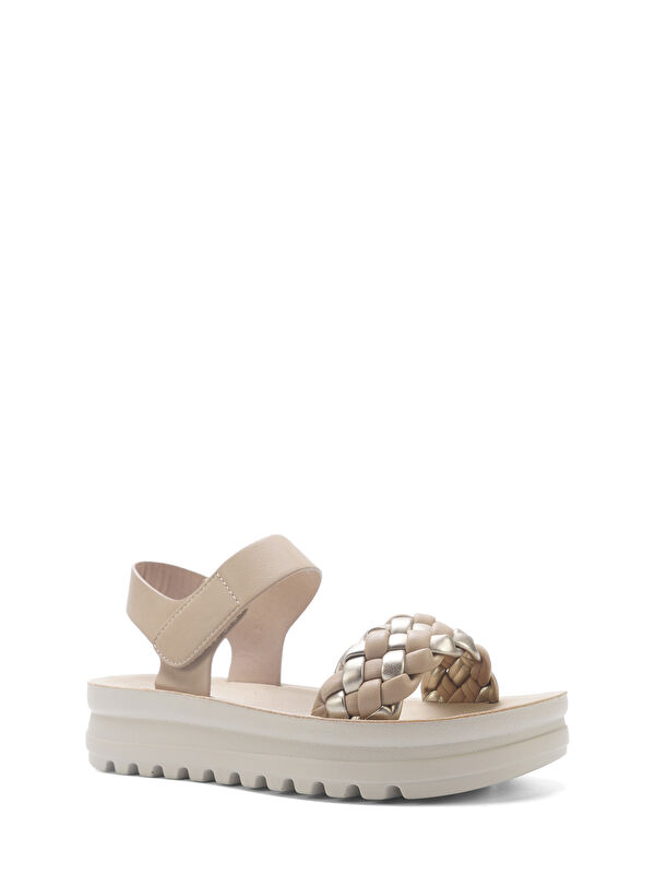 325572.Z 5FX Vizon Kadın Kalın Taban Sandalet - Görsel 3