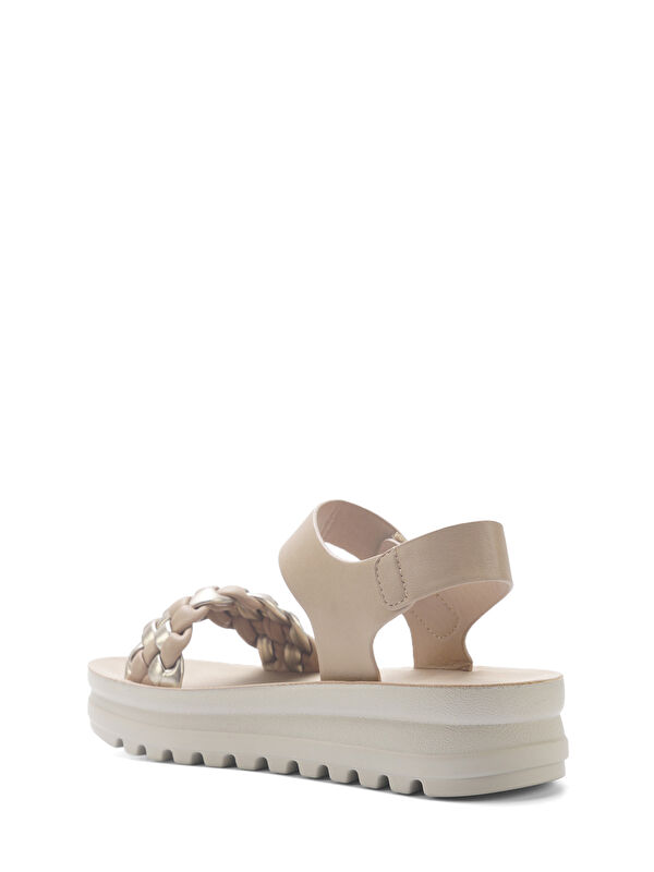 325572.Z 5FX Vizon Kadın Kalın Taban Sandalet - Görsel 4