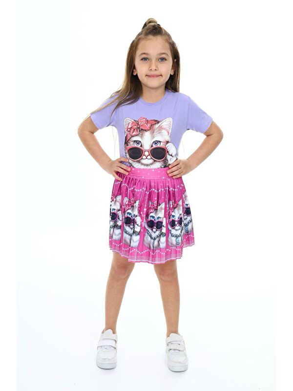 My Kids Wear Sevimli Kedi Etek Tişört