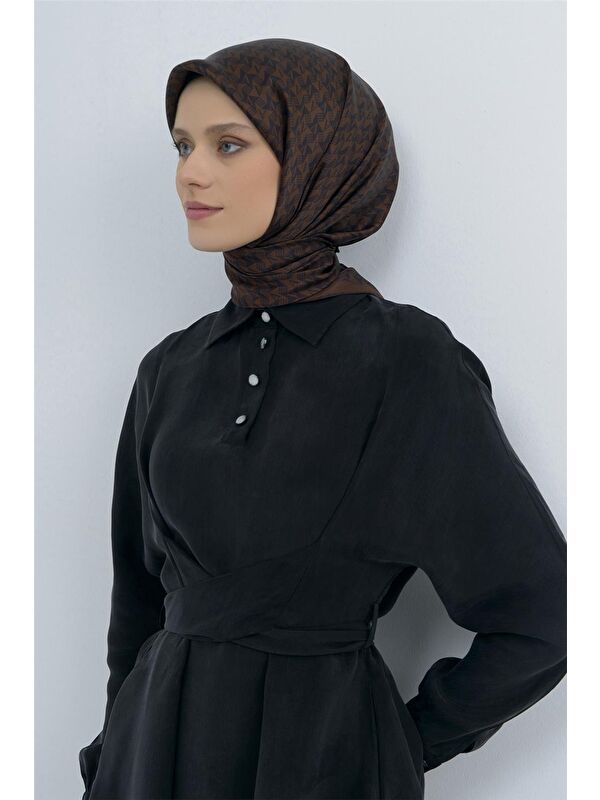 ARMİNE Saf İpek Twill Eşarp 9556D 88