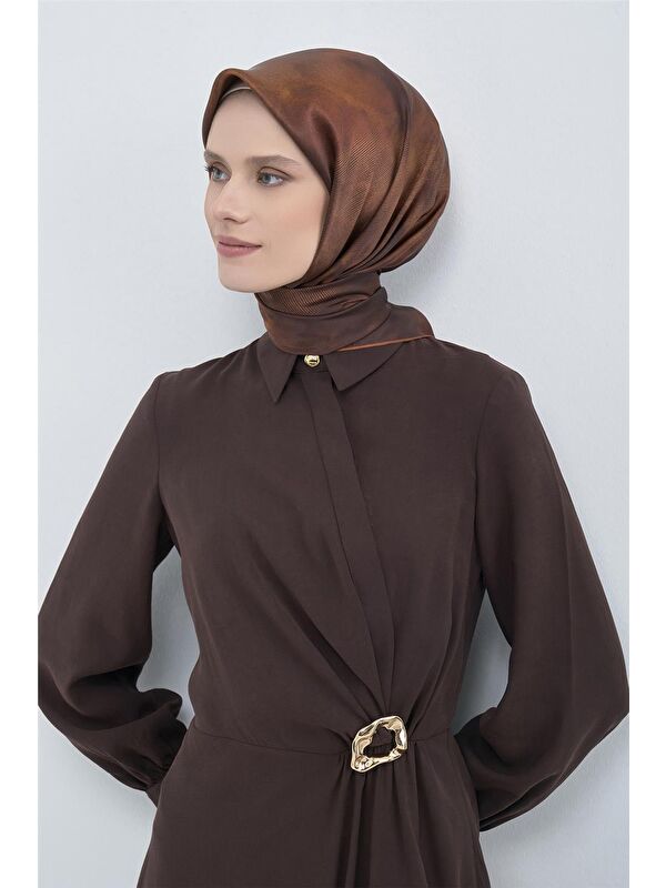 ARMİNE Saf İpek Twill Eşarp 9501D 06