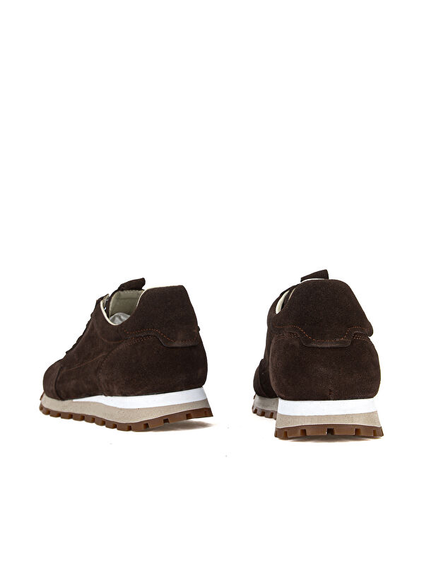 Ziya Ayakkabi Bej Ziya Ayakkabi Hakiki Erkek Deri Sneaker 1611026Z1030