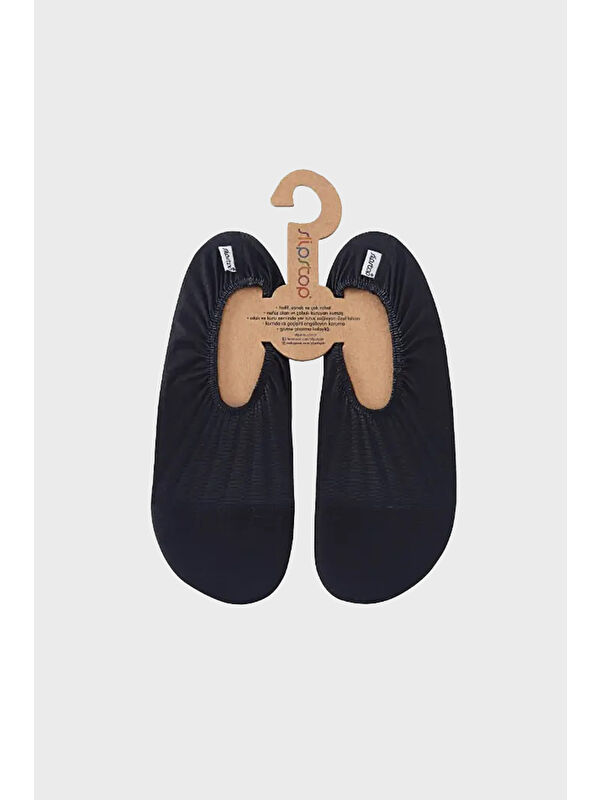 Slipstop Black Kaydırmaz Havuz ve Unisex Deniz Ayakkabısı SS16140039