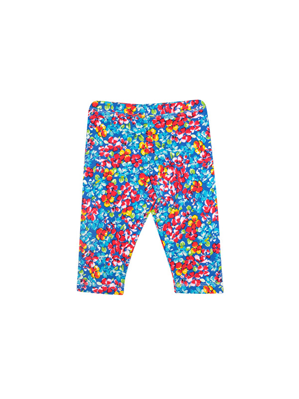 Lovetti Kız Çocuk Tiny Flowers Desen Kapri