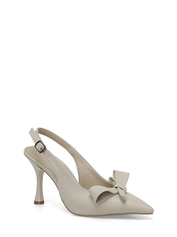 JESSIE 4FX Bej Kadın Topuklu Ayakkabı - Görsel 3