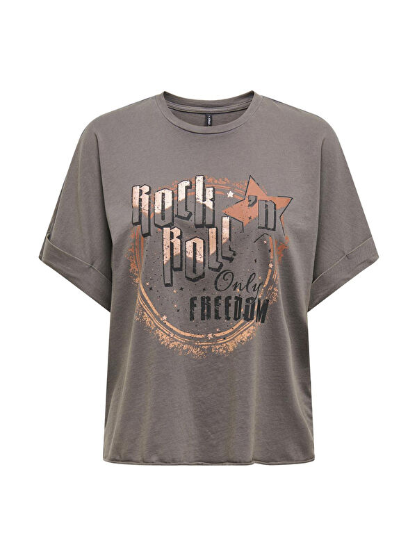 Only Onllucy Pamuklu Regular Fit Kadın T Shirt 15316637