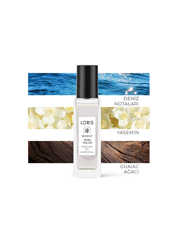 Loris Iron Valor 8 ML Erkek Parfüm Yağı | Natural Oil