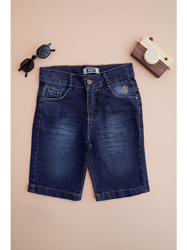 Fullamoda Beli Ayarlanabilir Erkek Çocuk Jean Kapri
