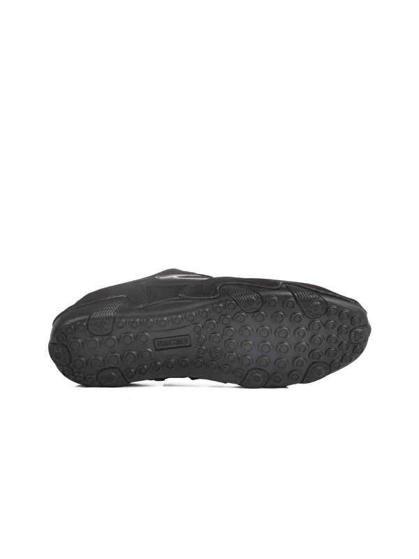 Siyah Nubuk Hakiki Deri Erkek Casual Ayakkabı 330 M - Görsel 6