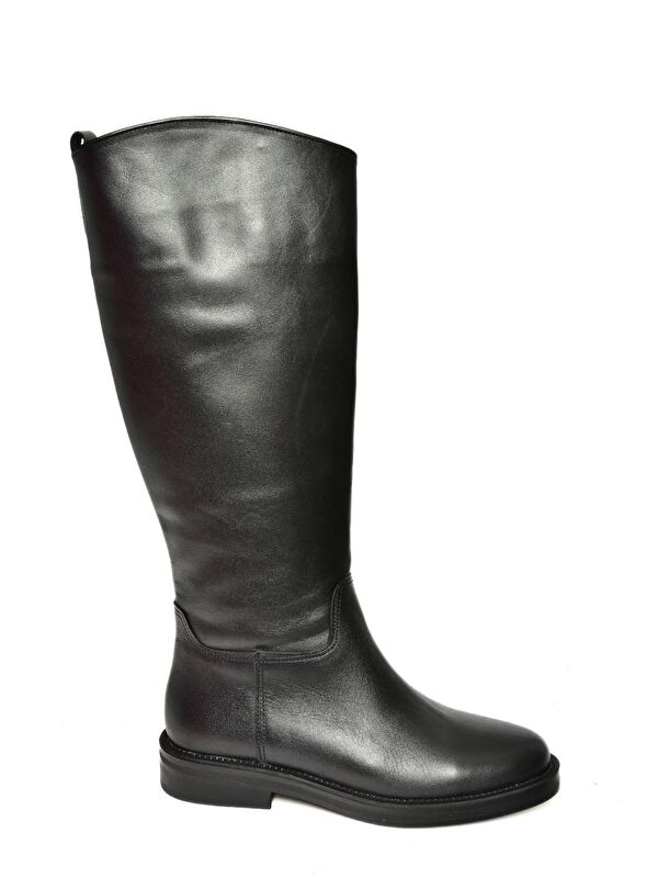 T6540006 Siyah Kadın Çizme - Görsel 4