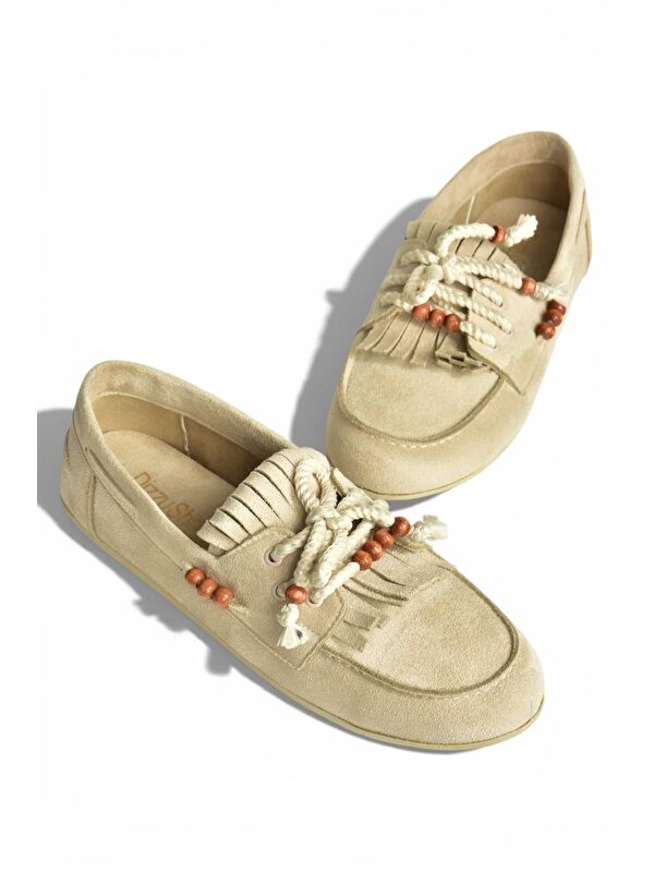 Fox Shoes Bej Kadın Ayakkabı Y602426202