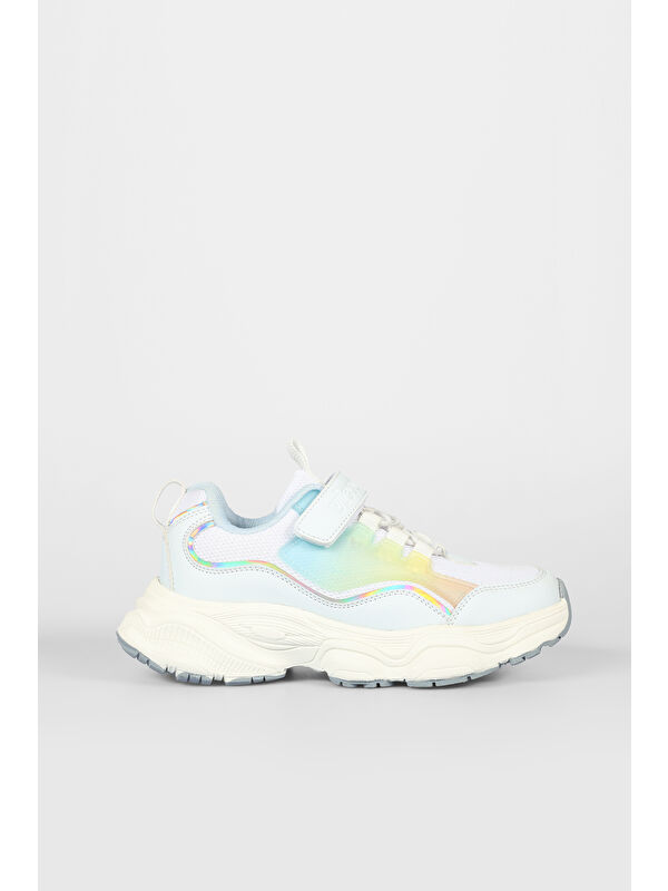 Teide Basic Kız Çocuk Beyaz Spor Ayakkabı - Görsel 4