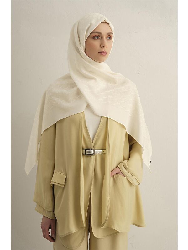 ARMİNE Pamora Aa Monogram Şal 3 58