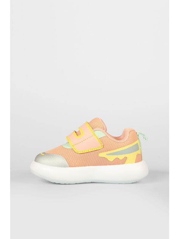 Melodic Işıklı Kız Okul Öncesi Pudra Sneaker - Görsel 3