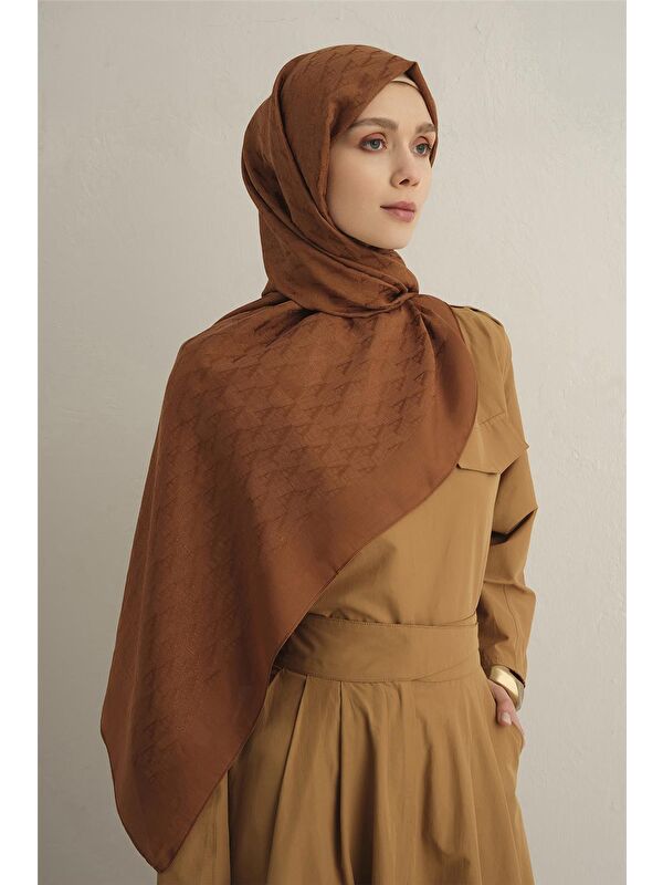 ARMİNE Pamora Aa Monogram Şal 3 16