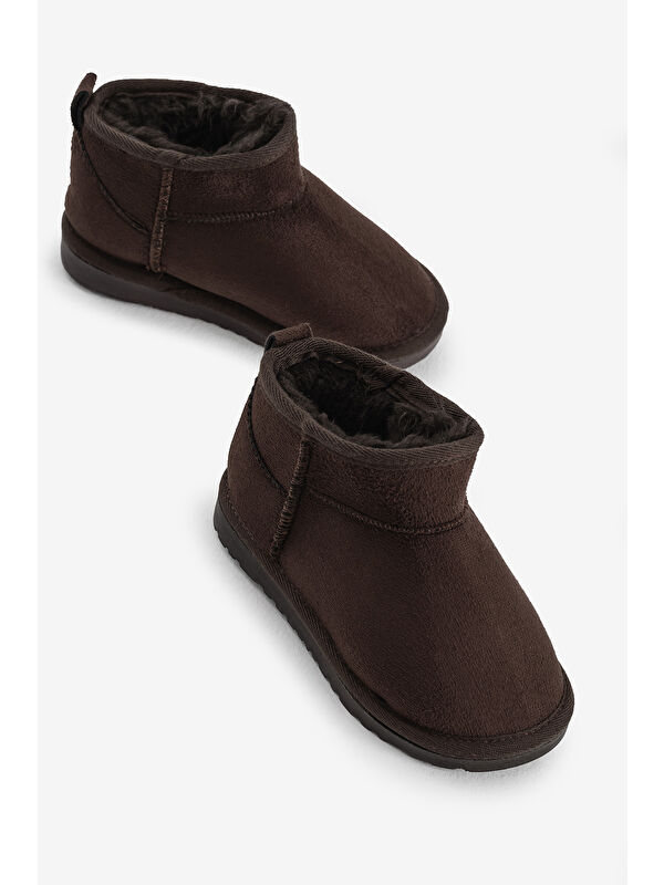 Tonny Black Bej Tonny Black Poli Taban Kız Çocuk İçi Kürklü Süet Görünümlü Bot