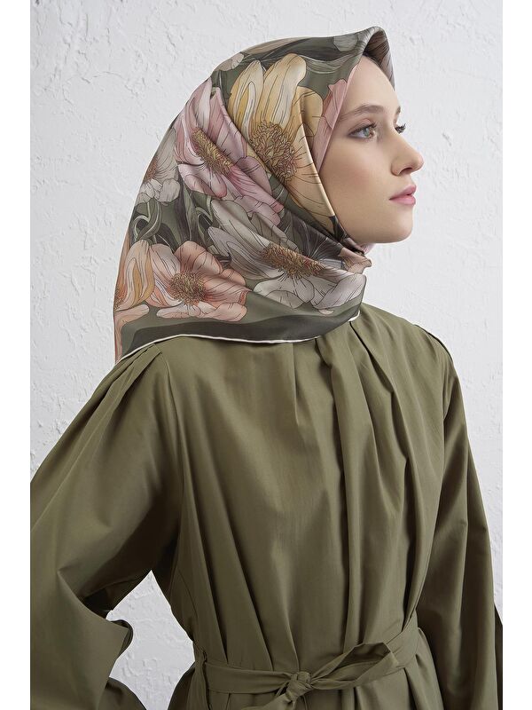 ARMİNE Saf İpek Sura Eşarp 9403D 80