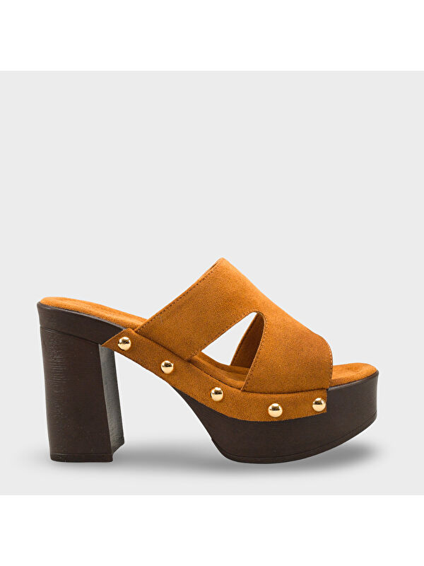 Capone Outfitters Jelene Platform Tek Bantlı Kadın Sabo Terlik