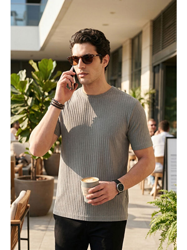 Buratti Pamuklu Regular Fit Bisiklet Yaka T Shirt 5904068