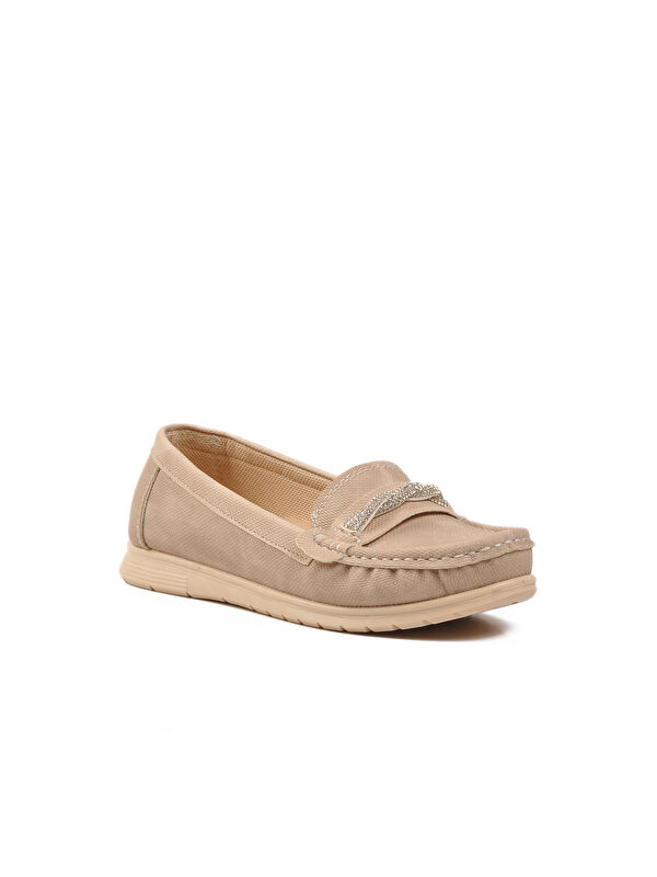 Bej Kadın Casual Ayakkabı SC153 - Görsel 4