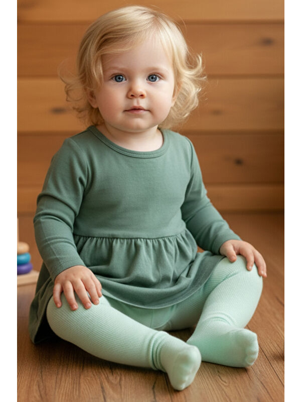 Parla Kids Kız Bebek Pamuk Külotlu Çorap