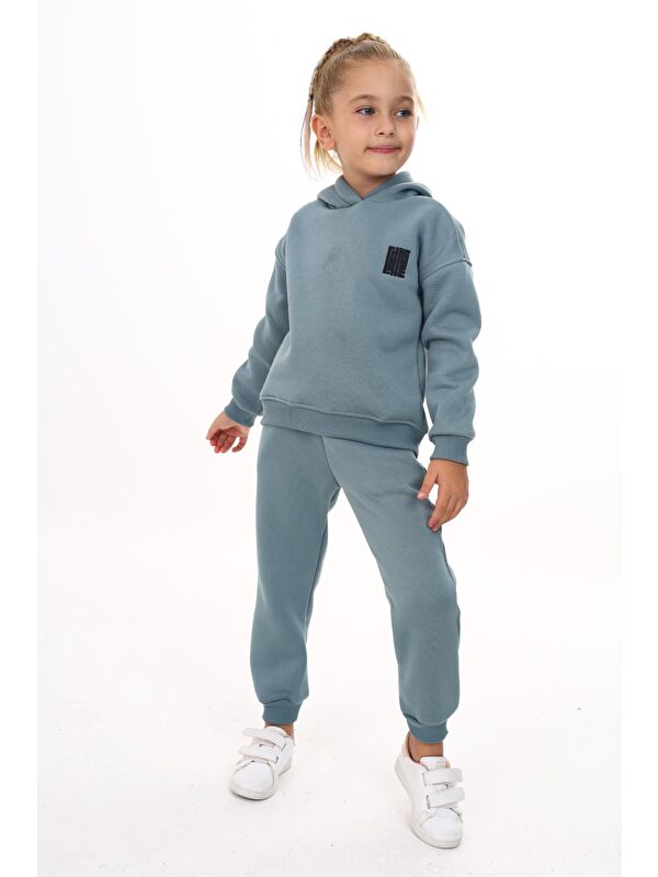 Toontoykids Kız Çocuk Nakışlı Eşofman Takım